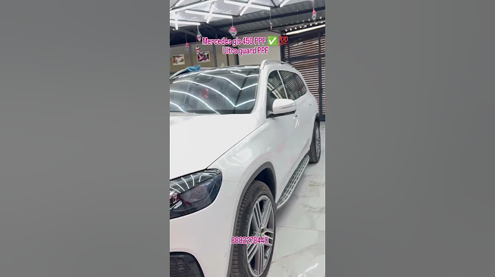 mercedes gls 450 ppf process ultra guard ✅💯👍. car ppf ghaziabad #cardetailingindia #automobile