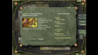 Charm Solitaire - Level 16. Road to the Royal Astronomer's Tower.