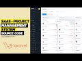 Project Management System in Php Laravel (SAAS) - Source Code