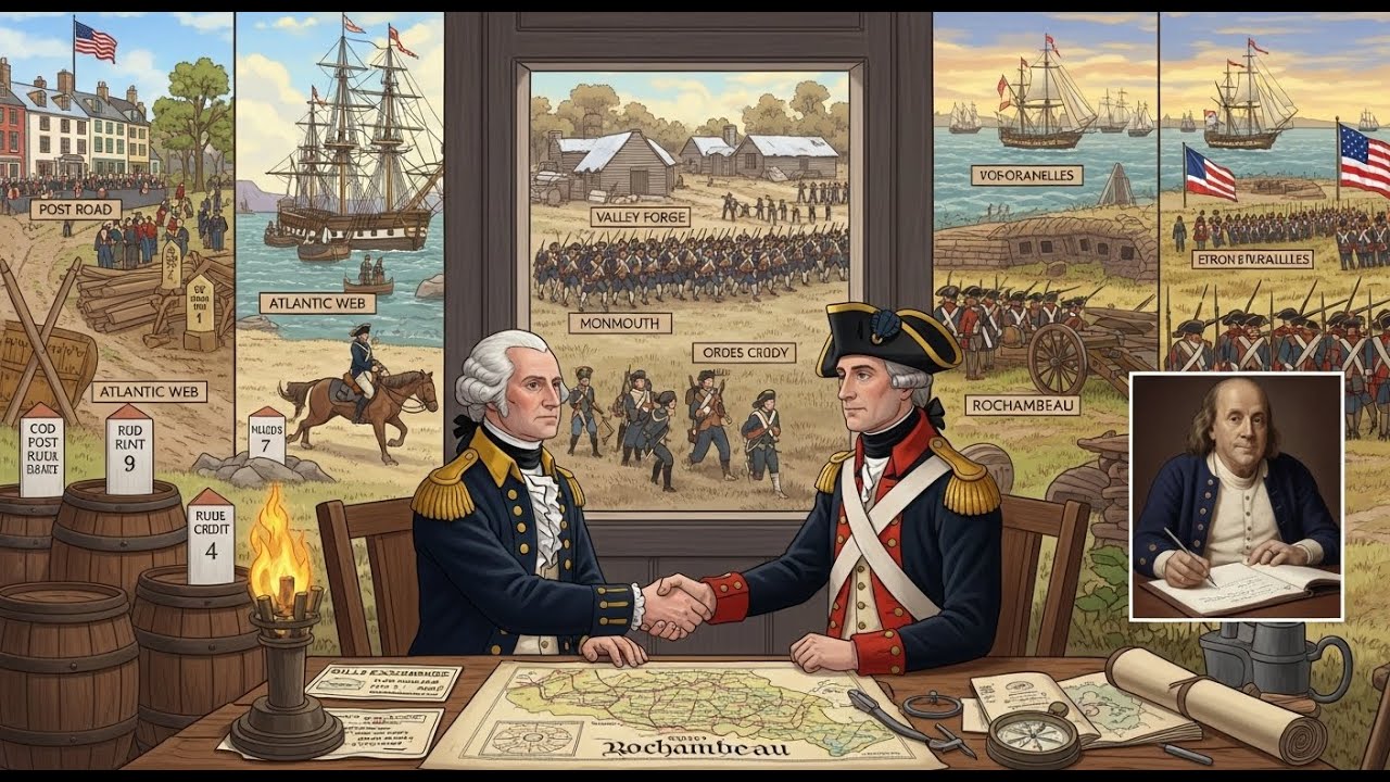 American history; Franco-American alliance: The decisive handshake that won the American Revolution