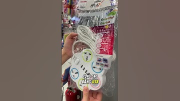 Ổ Cắm điện đa Năng Thông Minh 2200W 4 USB và đèn Ngủ Công Tắc Nguồn Dây Dài Tiện Lợi