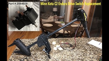 Minn Kota C2 Endura Trolling Motor Electrical Switch Replacement / Repair