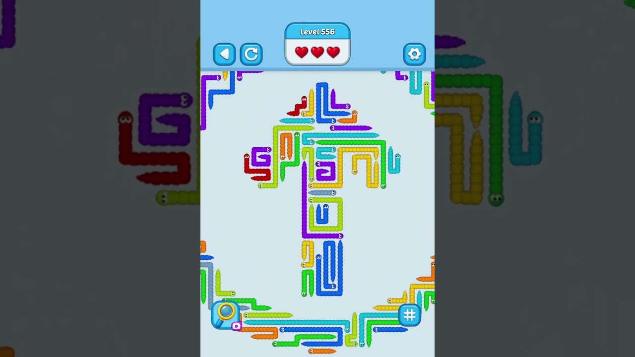 Wiggle Escape Level 551-552-553-554-555-556-557-558-559-560