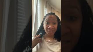 2.5 years sister loc’d in. Subscribe to witness the rest of this loc journey.  #sisterlocs  #locs