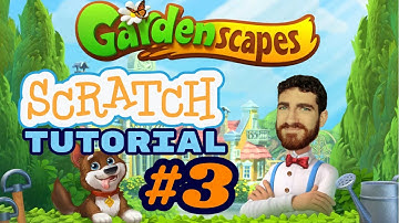 How to make GARDENSCAPES game - Scratch 3.0 Tutorial #3