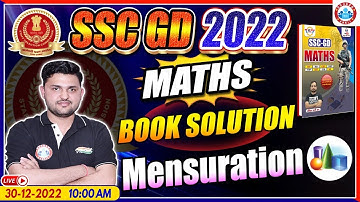 SSC GD Exam 2022, Maths For SSC GD, Mensuration, SSC GD Maths Book Solution by Rahul Sir