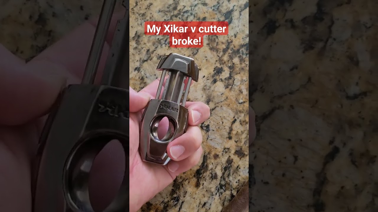 Xikar v-cutter broke!