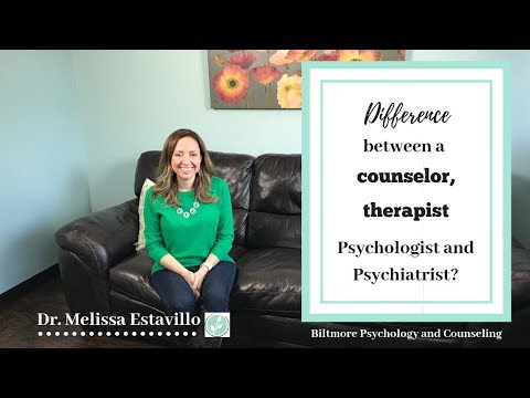 Biltmore Psychology & Counseling    What's the difference