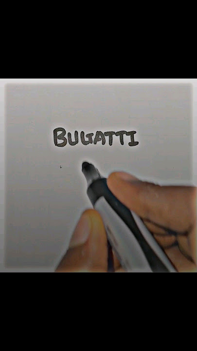 If Bugatti had a logo #bugatti #trending #shorts #logo