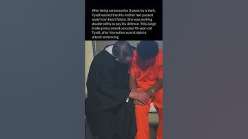 Judge Broke Protocol To Console Man