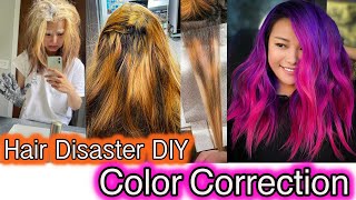 Hair Disaster DIY Color Correction