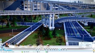 SimCity Four Stack Overpass Demonstration