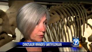 Smithsonian Natural History Museum unveils new dinosaur exhibit