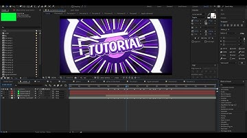 FULL 2D INTRO TUTORIAL!!! | Audio Lags in some parts | Plugins | Adobe After Effects