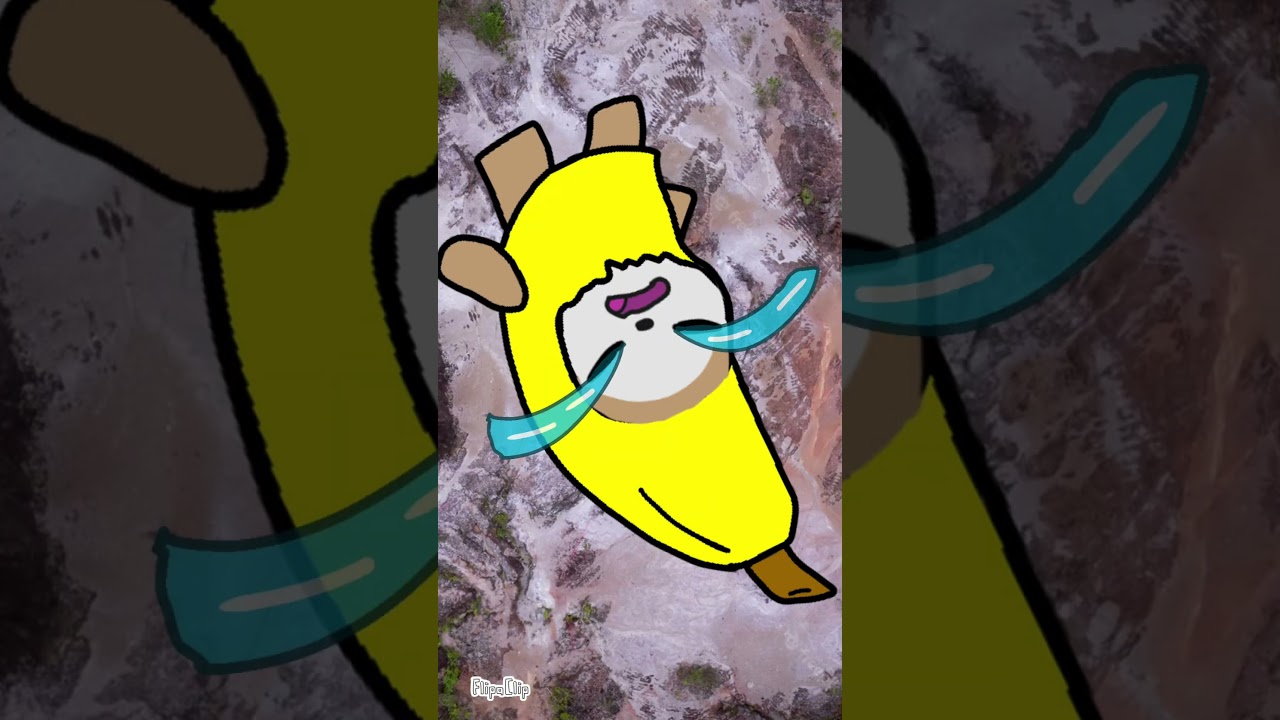 Banana cat got rescued again #bananacat #animation