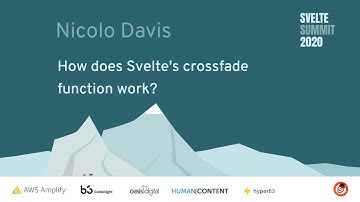 Nicolo Davis: How does Svelte