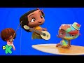 Los bebés se divierten junto al mar | Mini Beat Power Rockers | Discovery Kids