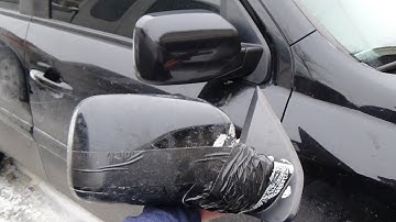 EASY Honda Pilot Side Mirror Remove / Install | Passenger 2008 - 2015