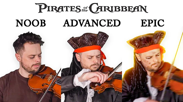 5 Levels of Pirates of the Caribbean Theme: Noob t...