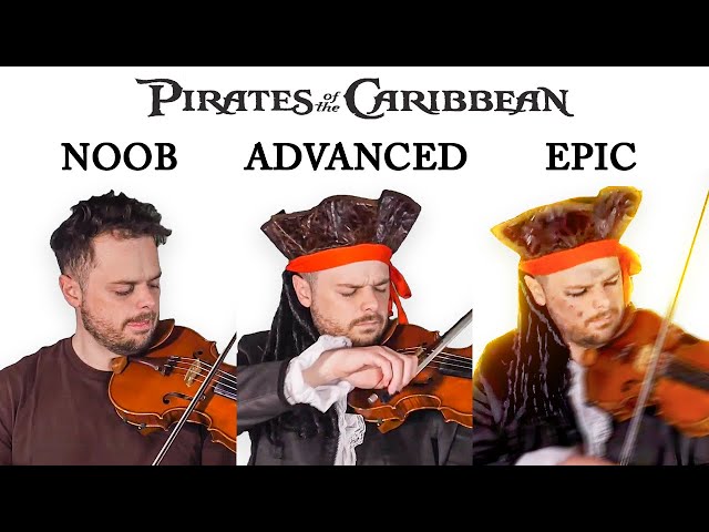 5 Levels of Pirates of the Caribbean Theme: Noob to Epic class=