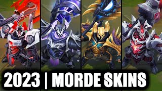 ALL MORDEKAISER SKINS SPOTLIGHT 2023 - Old God Mordekaiser Newest Skin | League of Legends