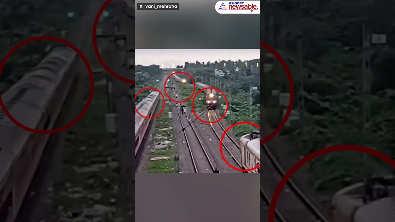 Oh My God Four Trains On One Railway Track Viral Odisha Trending Short