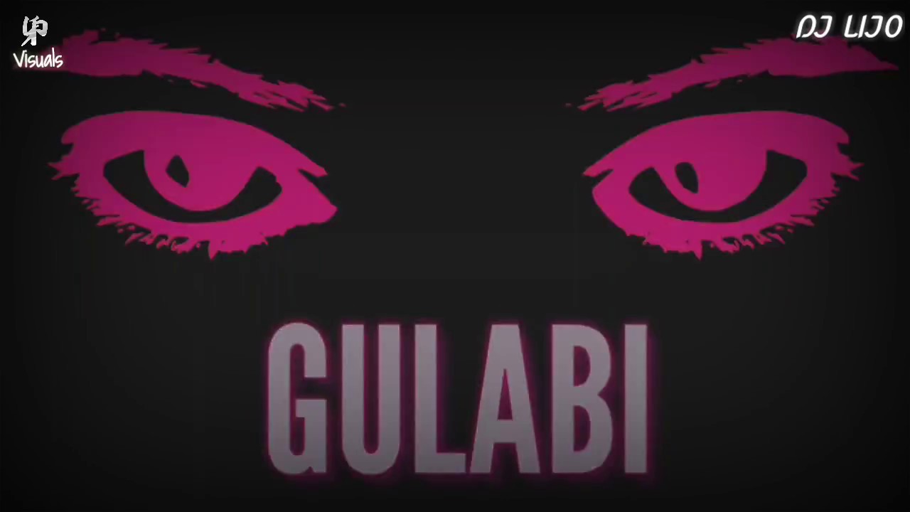 Gulabi Aankhen (Remix) | DJ LIJO | Pranay Mistry Visuals |