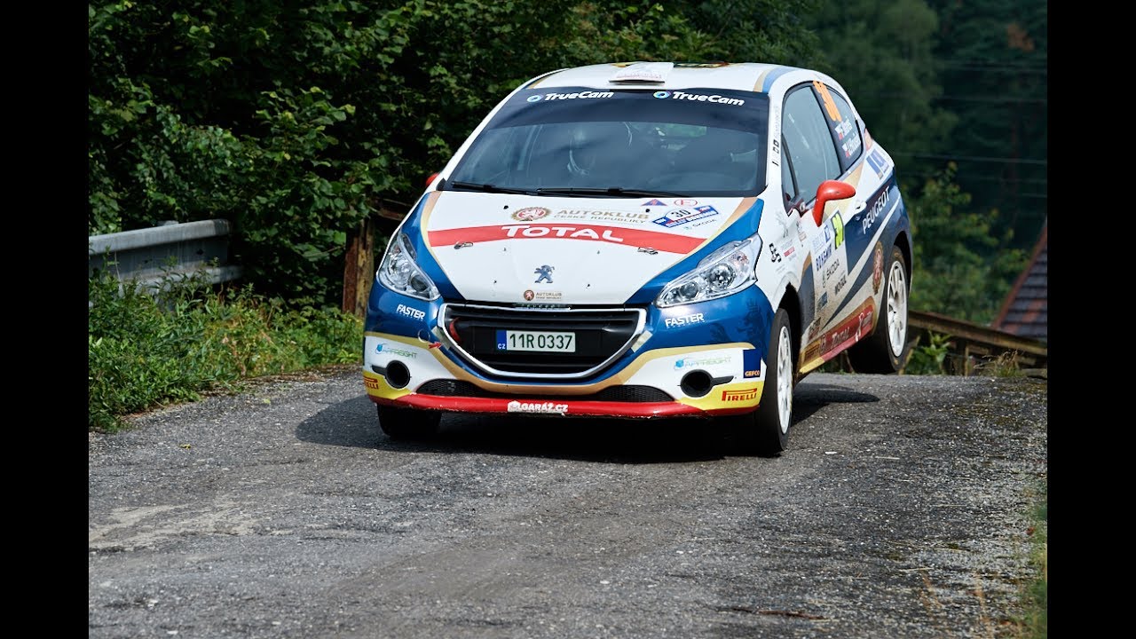 Peugeot Total Rally Cup 2017 - Rally Bohemia - YouTube