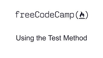 Regular Expressions - Using the Test Method - Free Code Camp