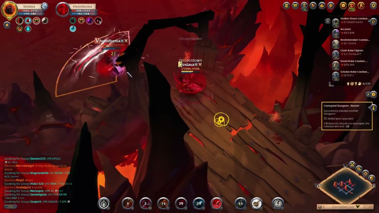 Greataxe - Corrupted Dungeon - Non-lethal testing off-meta CD build