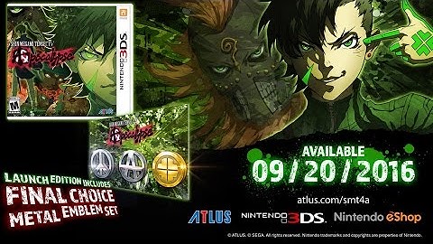 How We Named Shin Megami Tensei IV: Apocalypse (Official)