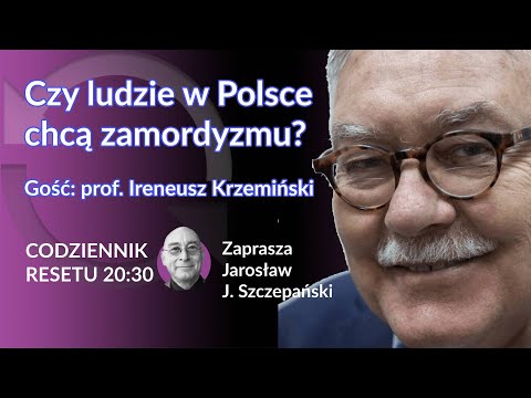 Prof. Ireneusz Krzemiński #CodziennikResetu - Jarosław J. Szczepański