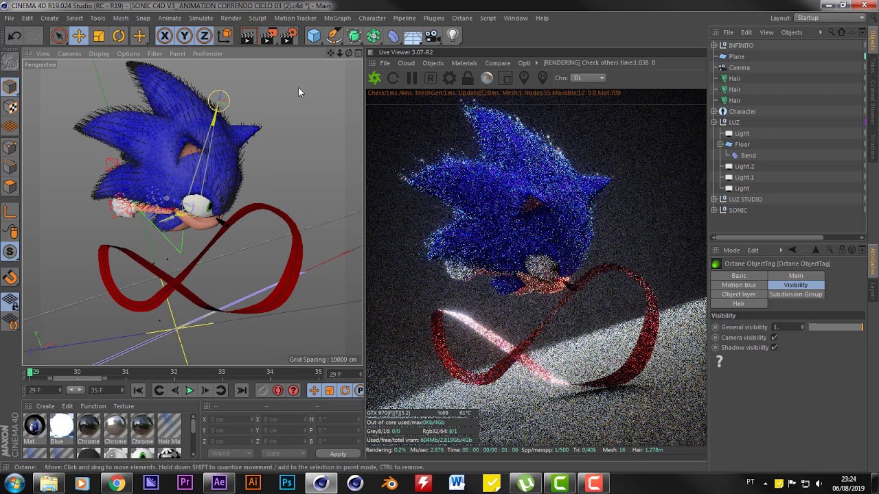 Sonic Connect - ✪ Olha essa Fan Art do Darlison 4D, do Filme do