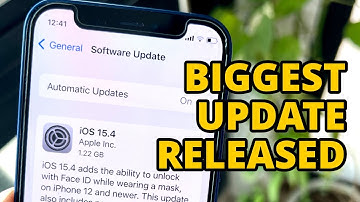 iOS 15.4 Public Version Released 🥳 10+ New Features, Bug Fixes & Battery Life