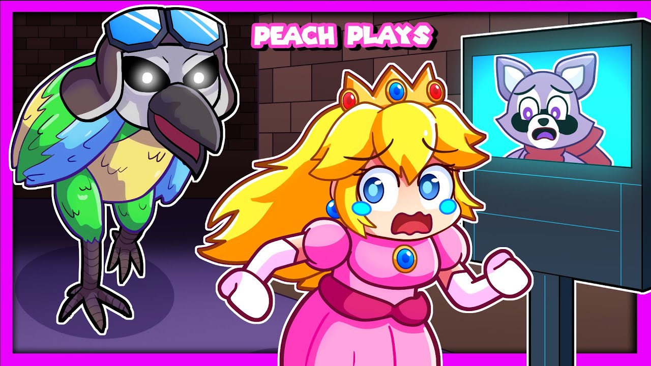 👑 ESCAPE SCARY RACOON [CREEPY GAME] | Peach plays Indigo Park
