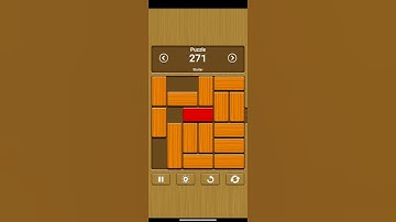 Unblock Me - Relax Mode - Starter // Puzzle 271 #shorts