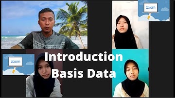 [Pertemuan 1] - Zoom Meeting Basis Data Introduction
