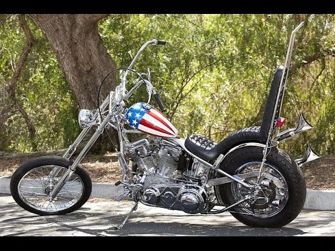 Captain America Easy Rider Chopper Harley Davidson PanHead 