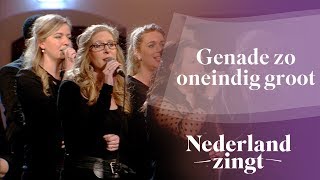 Video thumbnail of "Genade, zo oneindig groot - Nederland Zingt"