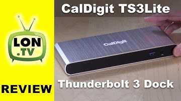 CalDigit TS3 Lite Thunderbolt 3 Docking Station for Mac and Windows