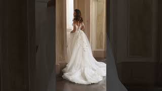 Fairytale A-Line Wedding Dress #bridesmaids #bride #wedding #weddingdress  #weddingdressadvice