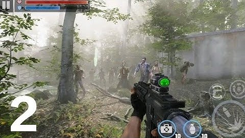 Zombie Fire 3D - Gameplay Walkthrough Part 2 Offline Zombie Shooter (iOS, Android)