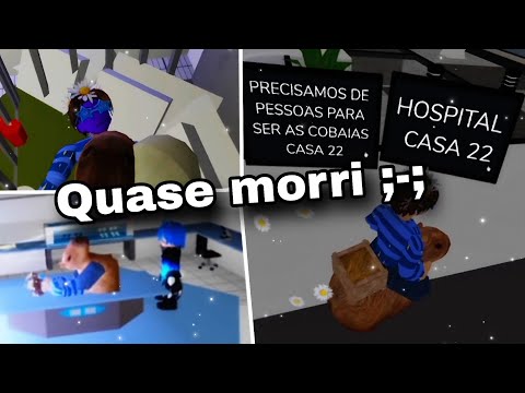 Fui no pior hospital de Brookhaven! - roblox