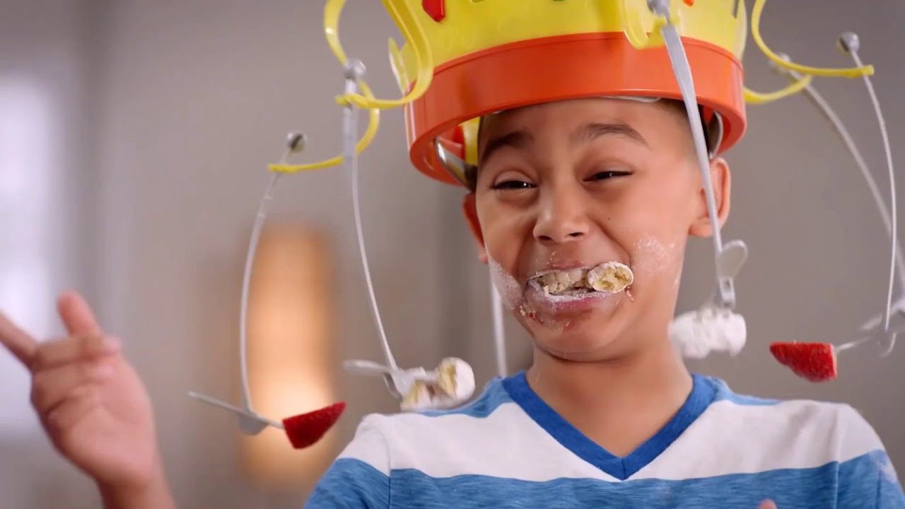 Безумные вещи. Chow Crown Challenge. Chow Crown. Игра корона с едой. Вики шоу настол игра корона.