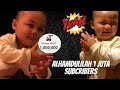 TENGAH MALAM KIANO KASIH SELAMAT 1M SUBS !!! MAKASIH KIANO, KAK PAULA DAN KAK BAIM !!! ❤️🤗🙏🏻😇