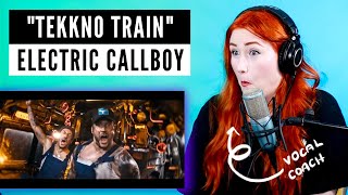 choo choo choo choo | Vocal Reaction/Analysis of Electric Callboy &quot;Tekkno Train&quot;