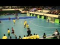 ハンドボール　チャンピオン大会　旭丘VS桜台　前半1