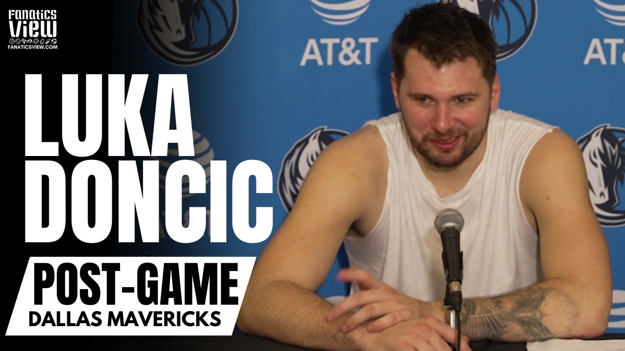 Luka Doncic Reacts to INSANE Underhand Shot vs. Houston Rockets ...