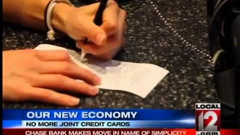 Chase Bank Changes Policy on Joint Credit Cards