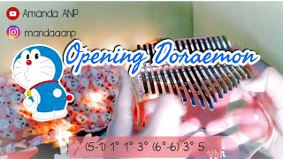 Opening Doraemon (kalimba cover)  Not Angka 